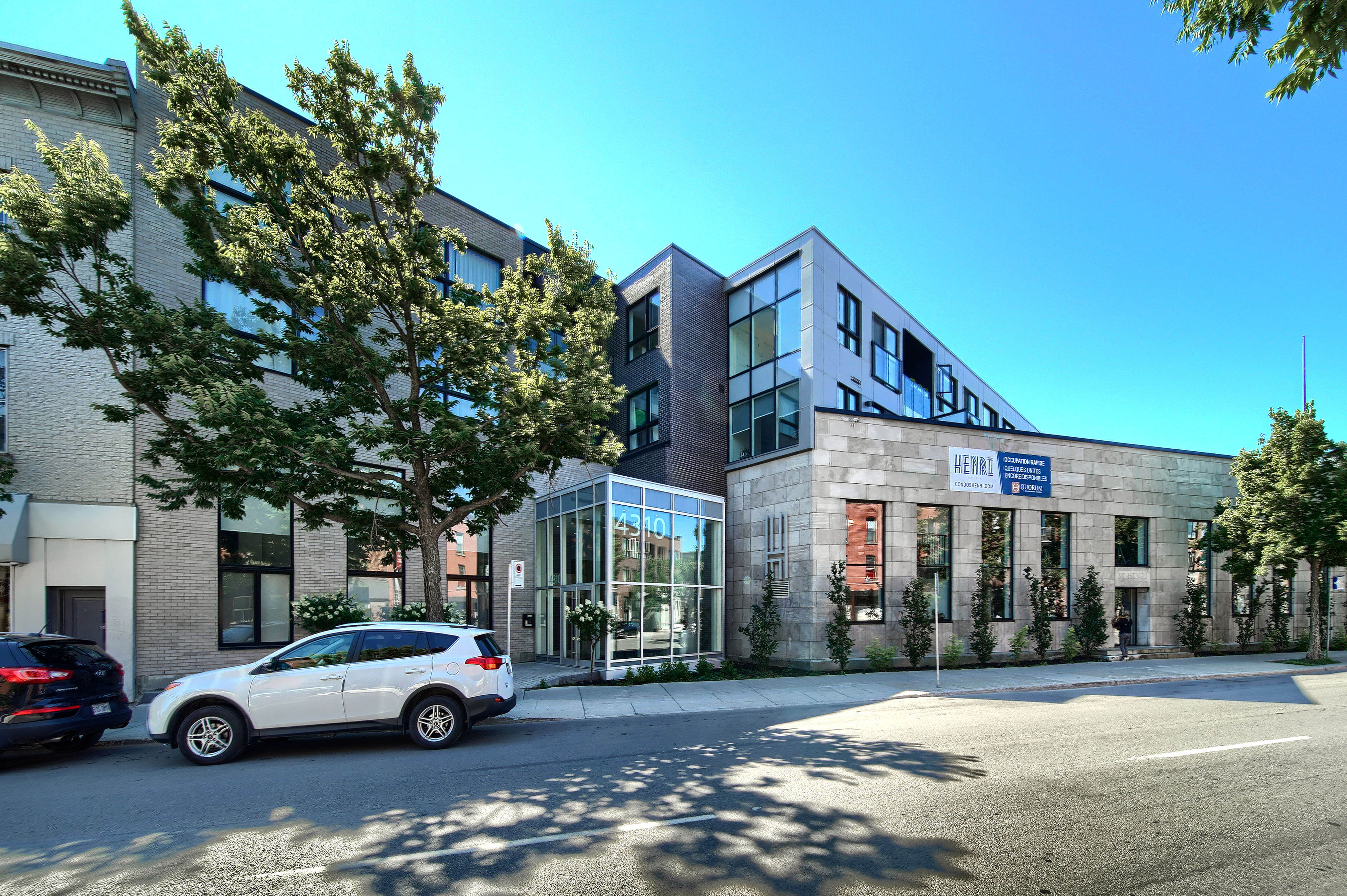 Galerie Condos neufs dans le quartier de SaintHenri à Montréal