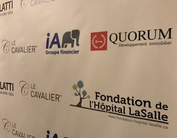 Quorum Gold Sponsor for the Black Tie bal of the Lasalle Hospital Foundation