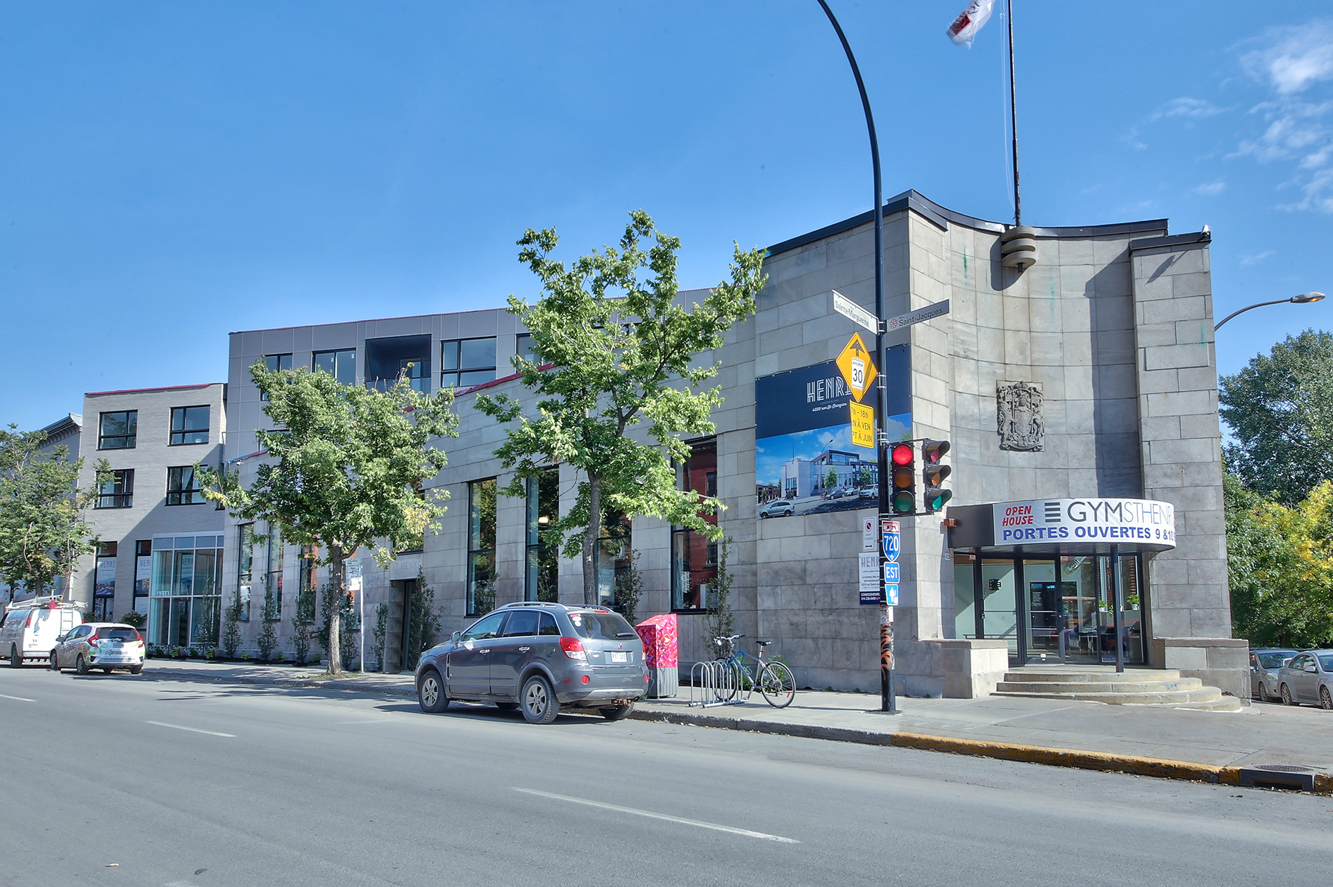 Entrée  Saint Henri condominiums