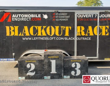 Défi familiale à Vaudreuil-Dorion – Blackout Race