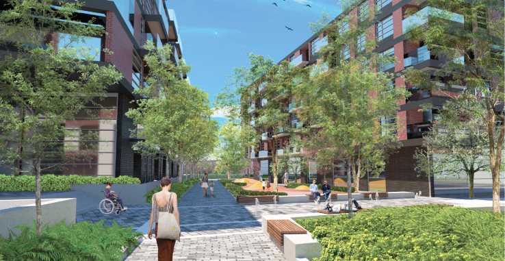 A new mixed-use project is coming soon to Saint-Henri