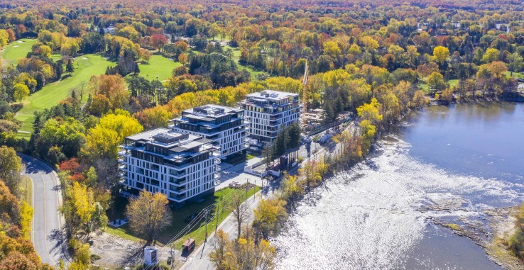 L | L sur le Lac – condos et penthouses de luxe à Laval-sur-le-Lac