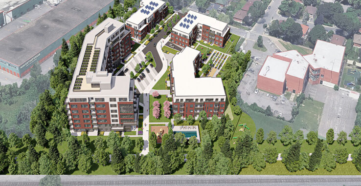 Début de la construction du projet Dalia à Montréal